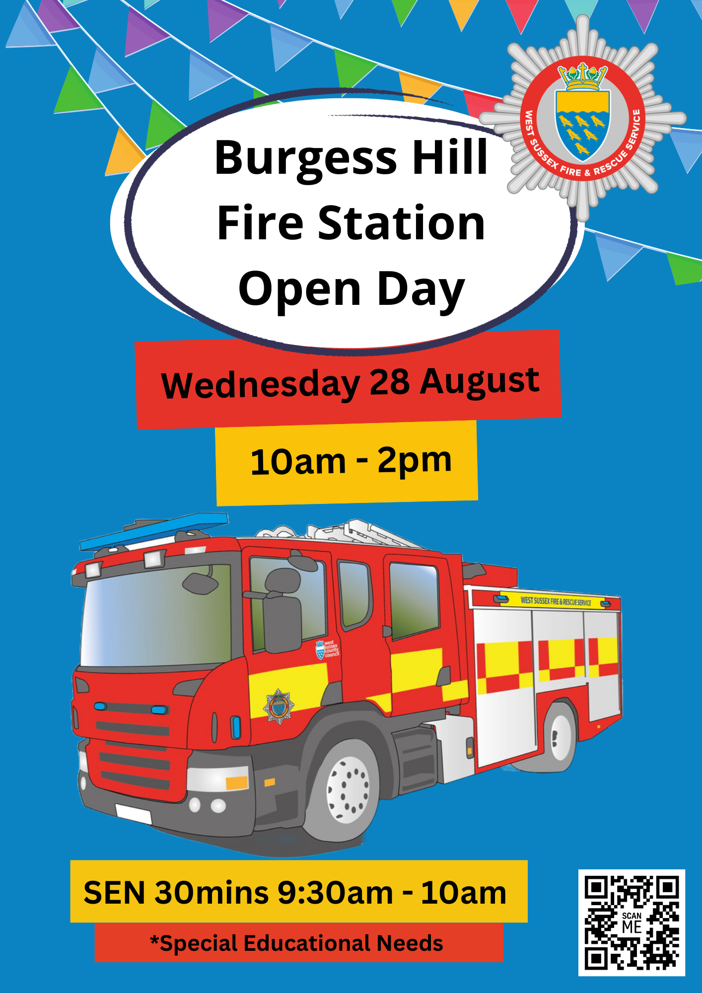 Burgess Hill Fire Station Open Day 2024