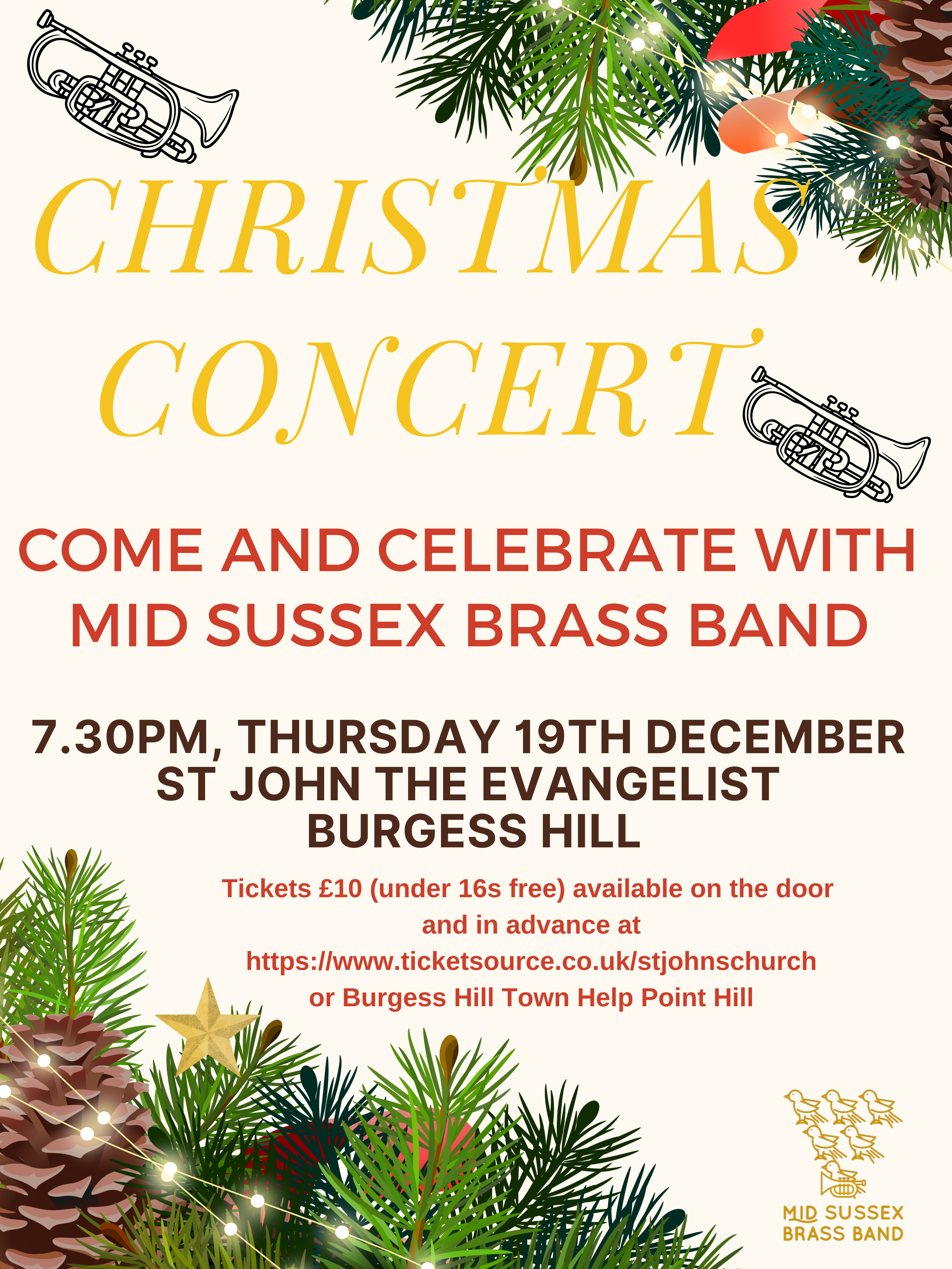 Mid Sussex Brass Band Christmas Concert