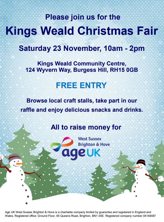 Kings weald Christmas Fair